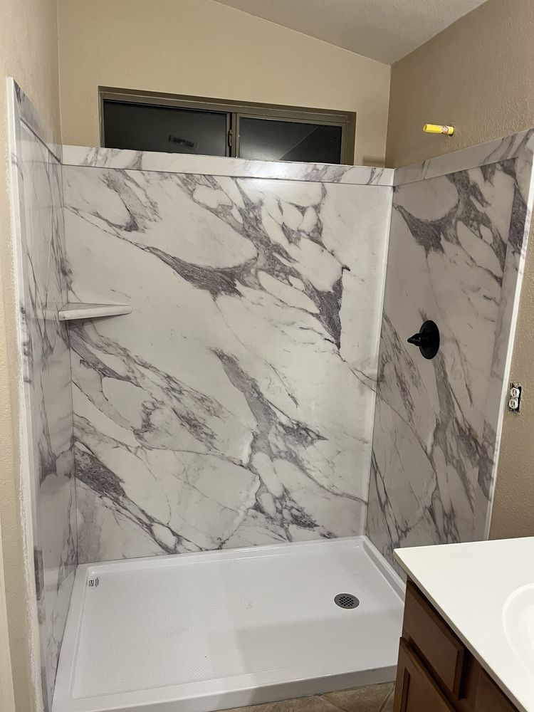 Bathroom remodel – surround set