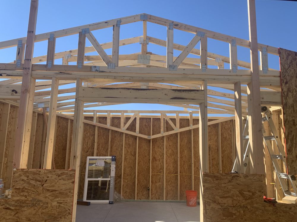 Trusses and roof framing